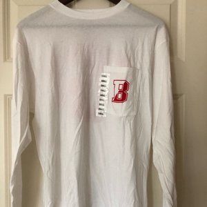 NWOT Brown University Pocket Long Sleeved T Shirt